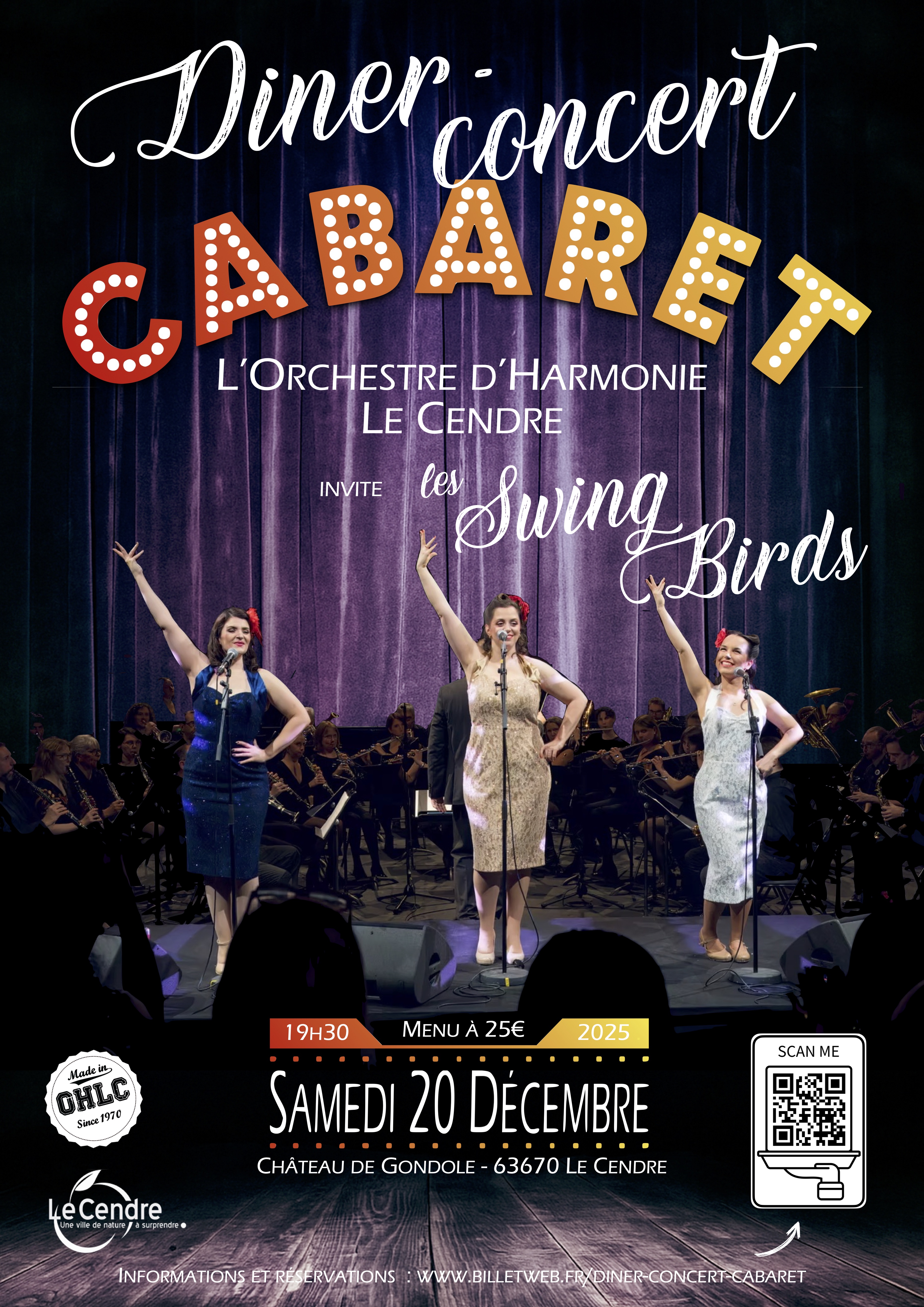 Affiche concert Cabaret 3