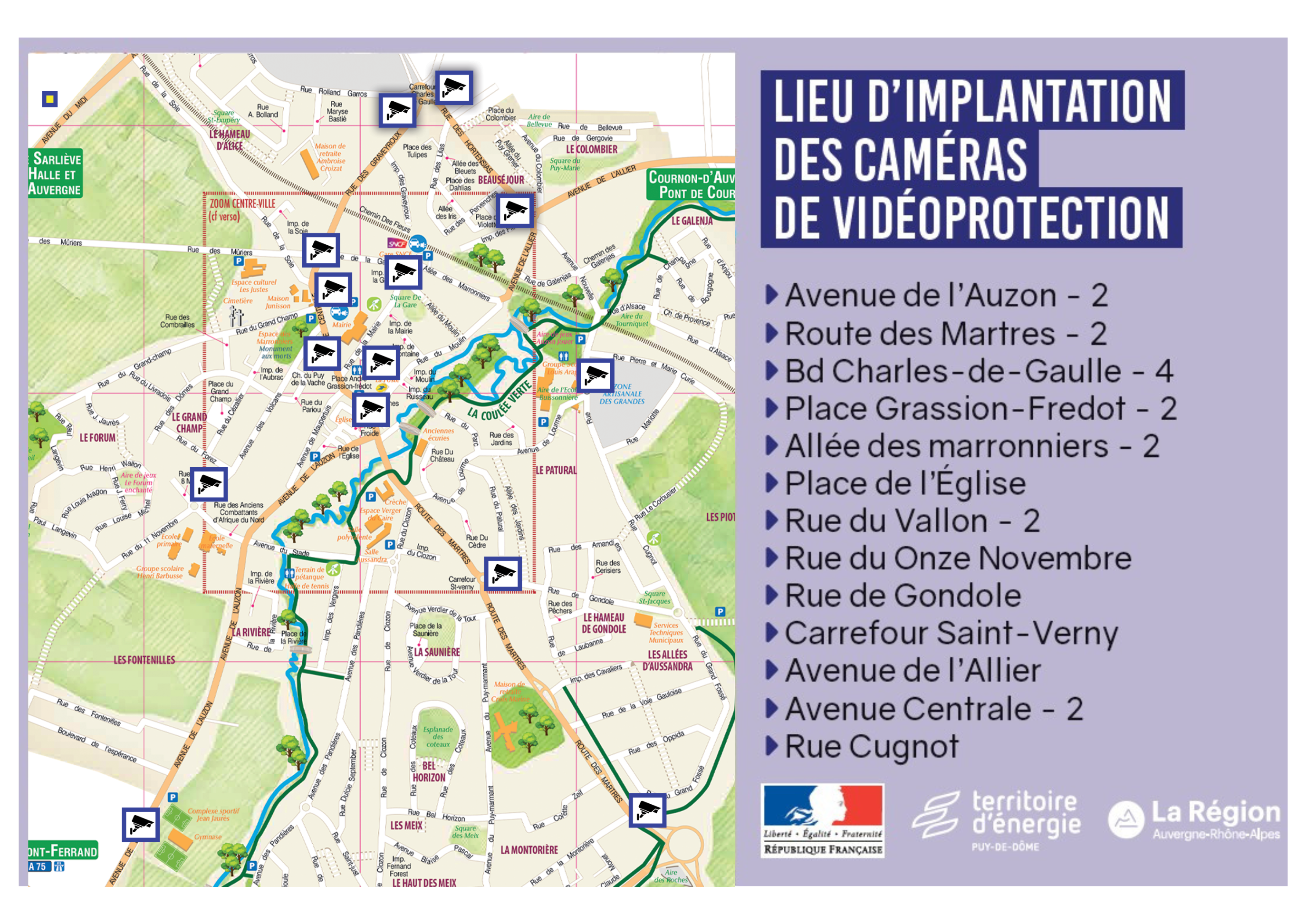 plan caméras vidéo protection